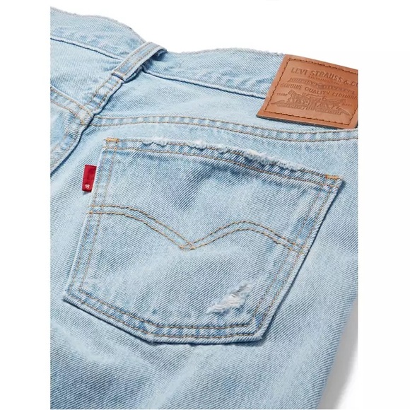 LEVI’S PREMIUM Middy Straight Women’s Jeans - Light Wash - 27x31 - NWT! - Picture 5 of 10